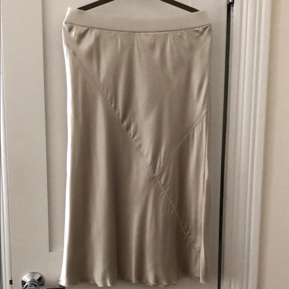 ATM Silk Bias cut Midi Skirt